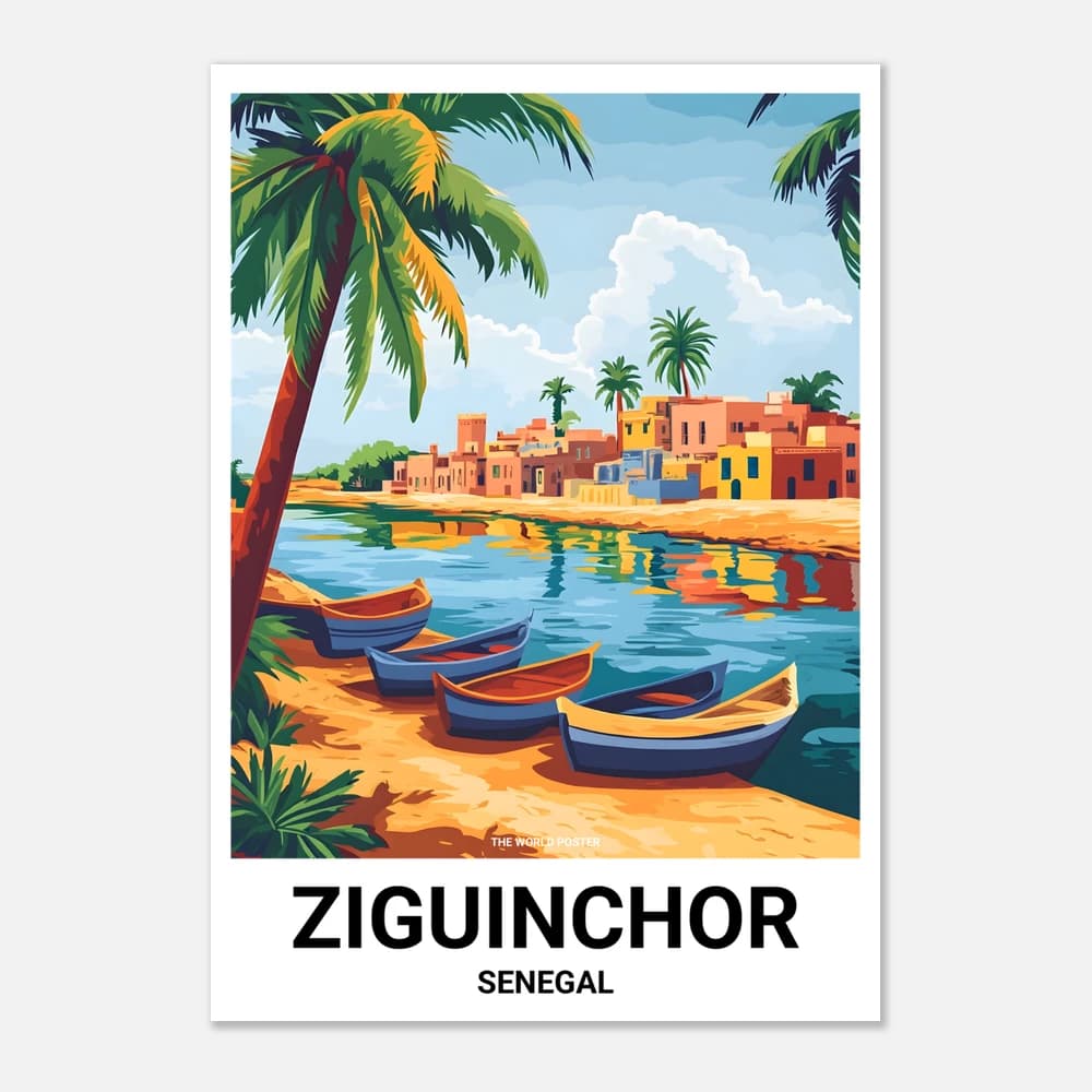 Affiche ZIGUINCHOR - Image 1 of 6