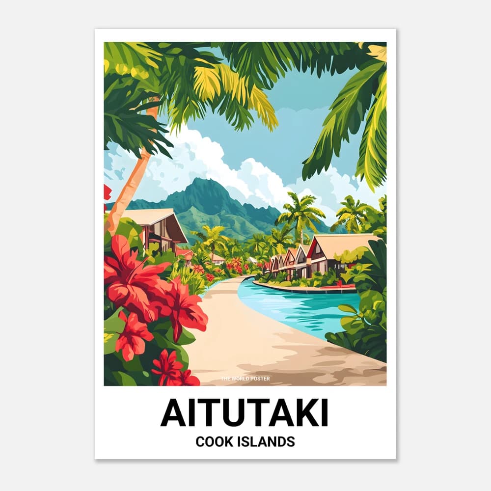 Affiche AITUTAKI - Image 1 of 6