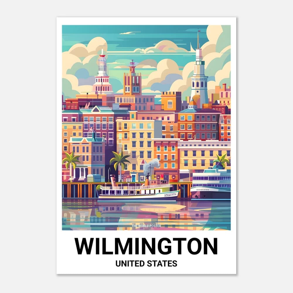 Affiche WILMINGTON - Image 1 of 6