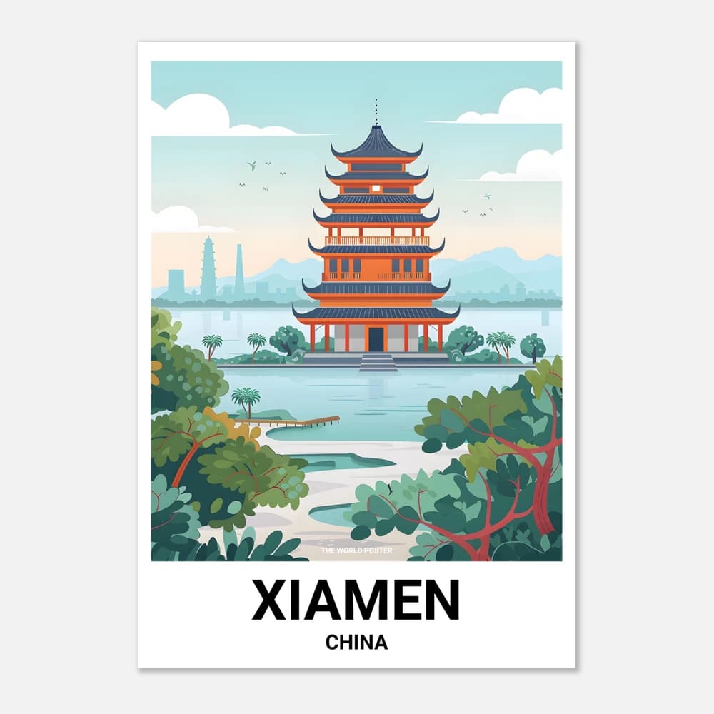 Affiche XIAMEN - Image 1 of 6
