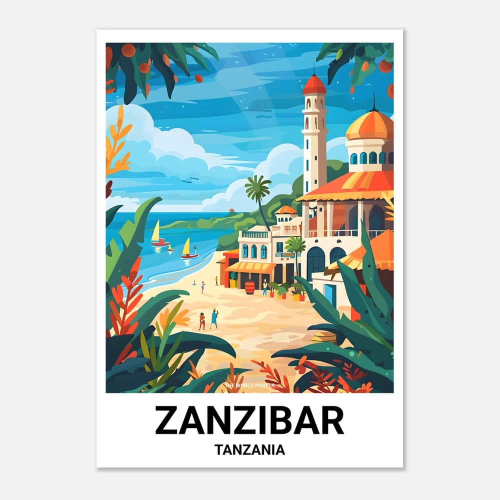 Affiche ZANZIBAR - Image 1 of 6