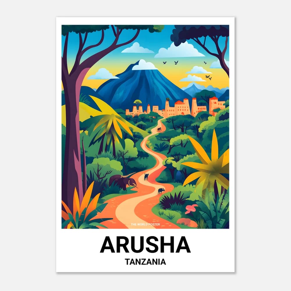 Affiche ARUSHA - Image 1 of 6