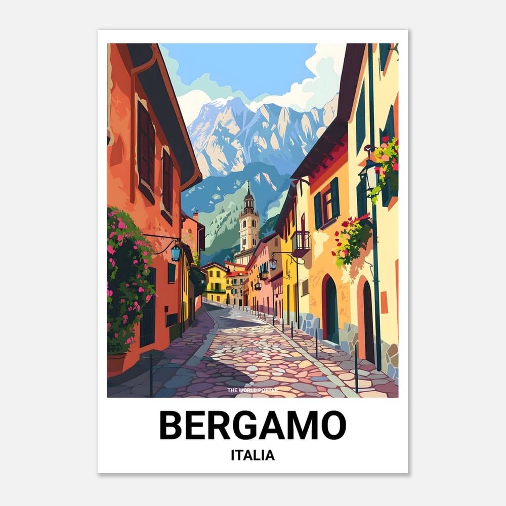 Affiche BERGAME - Image 1 of 6