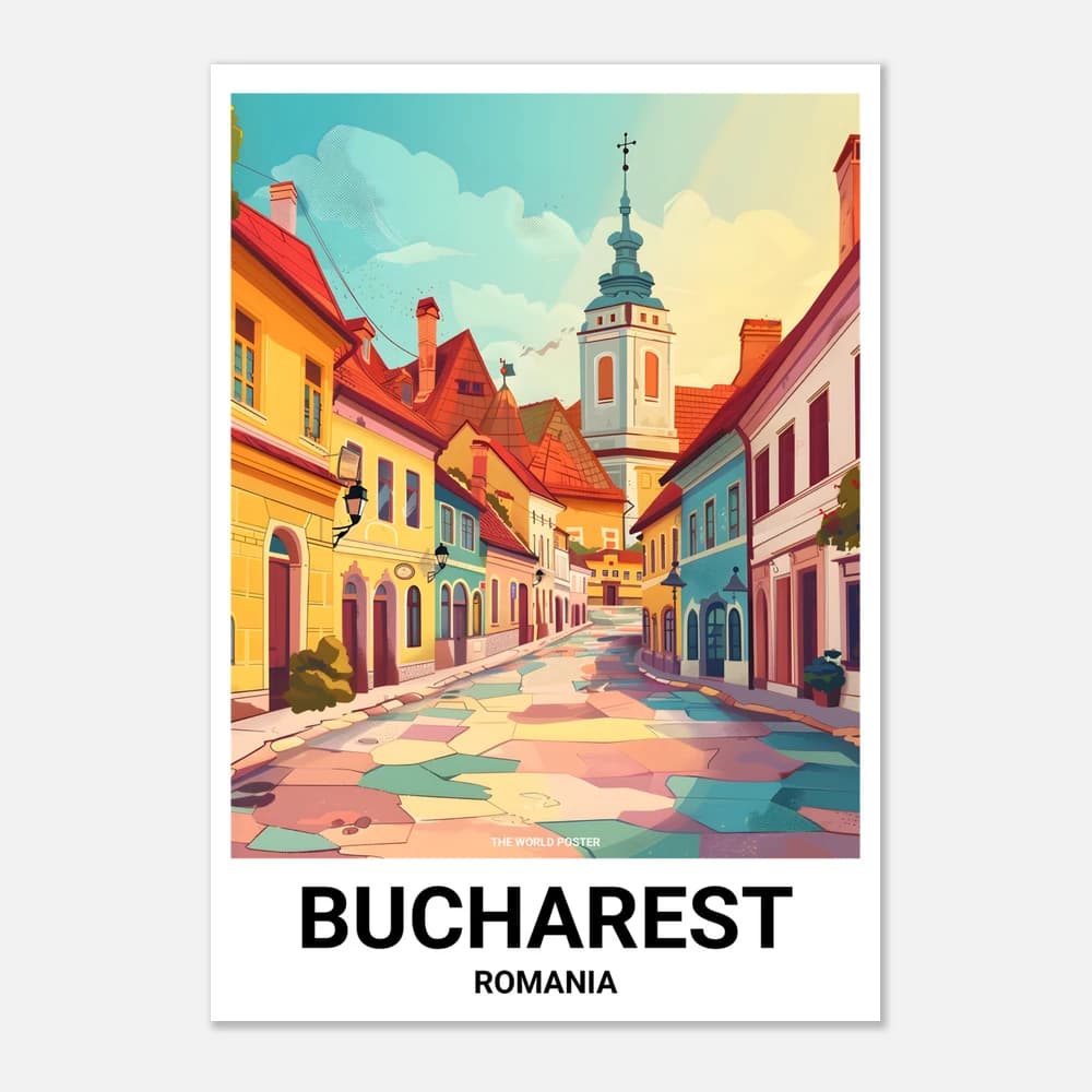 Affiche BUCAREST - Image 1 of 6