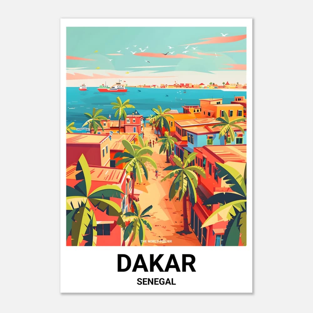 Affiche DAKAR - Image 1 of 6