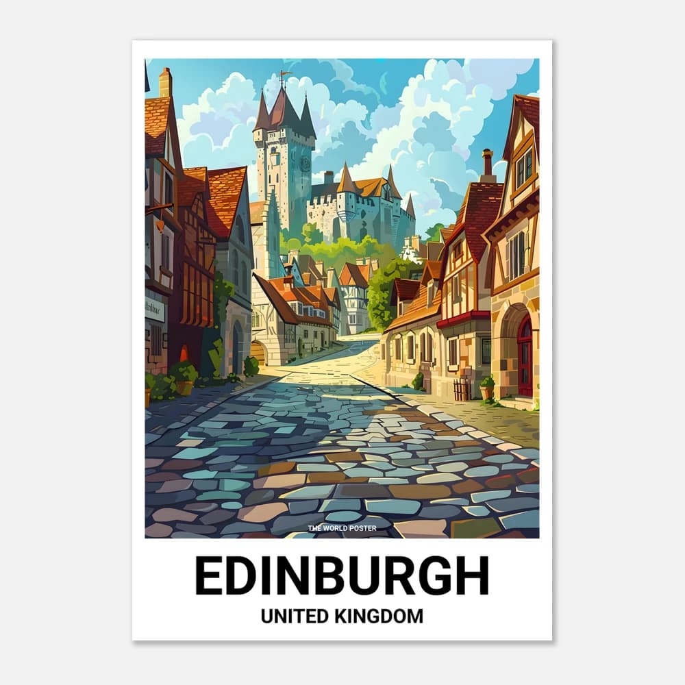 Affiche ÉDIMBOURG - Image 1 of 6