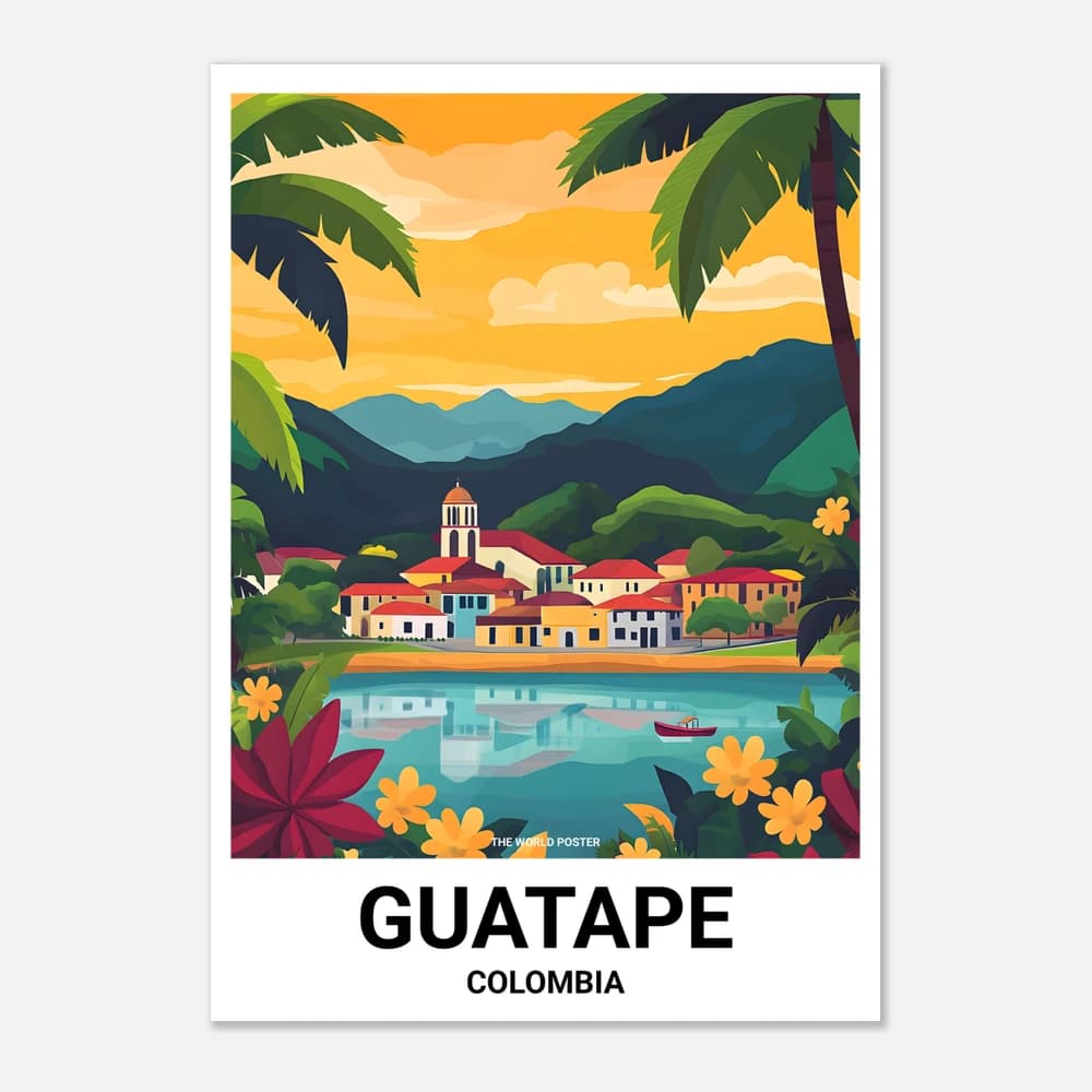 Affiche GUATAPÉ - Image 1 of 6