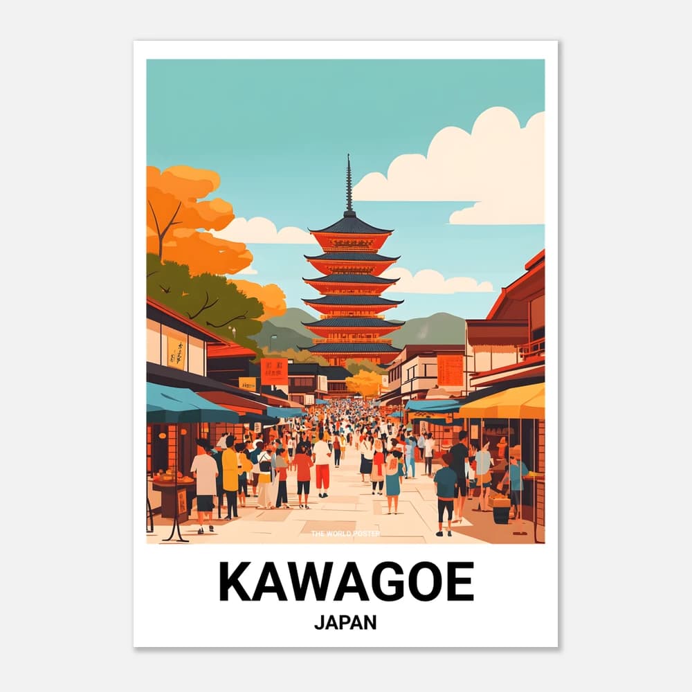 Affiche KAWAGOE - Image 1 of 6