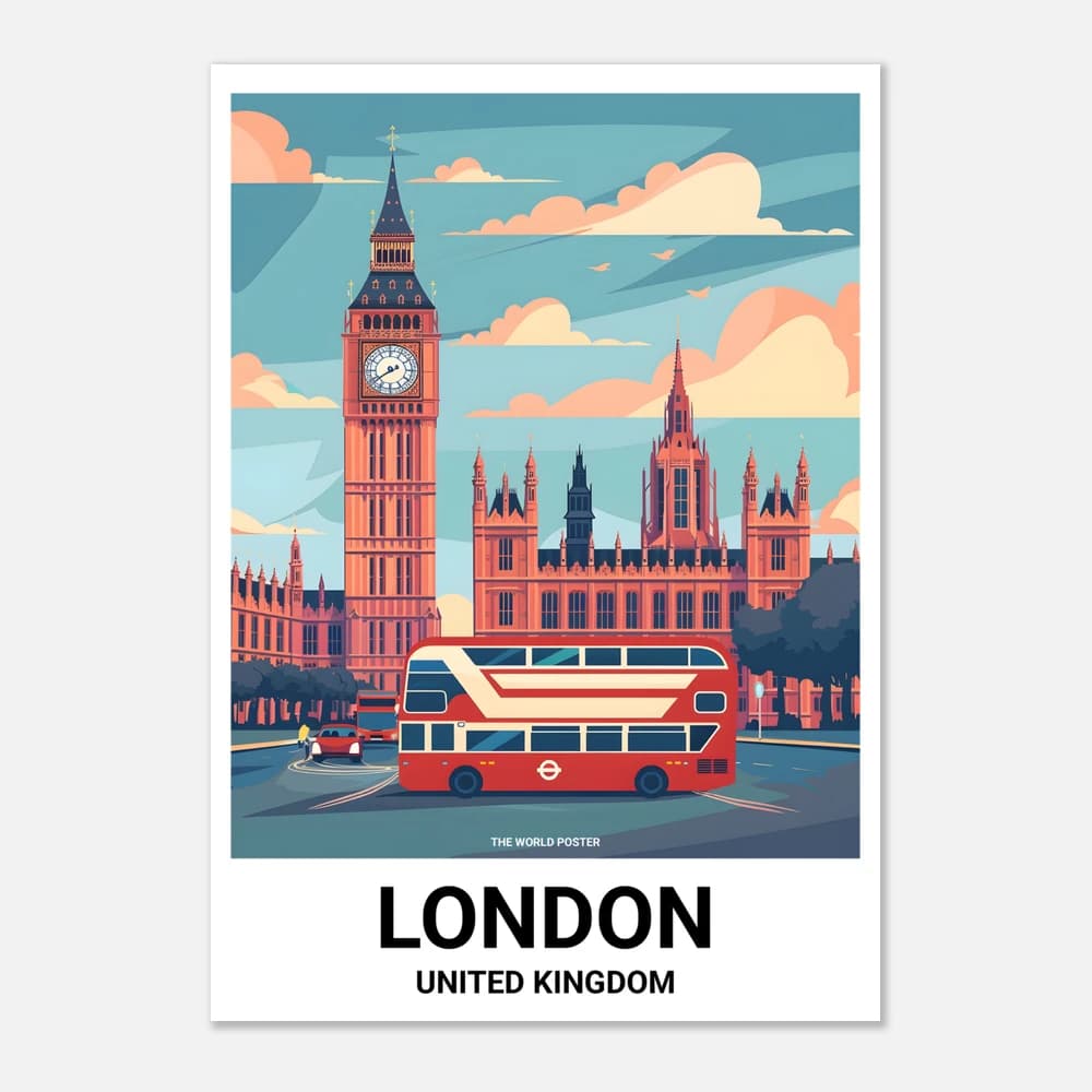 Affiche LONDRES - Image 1 of 6