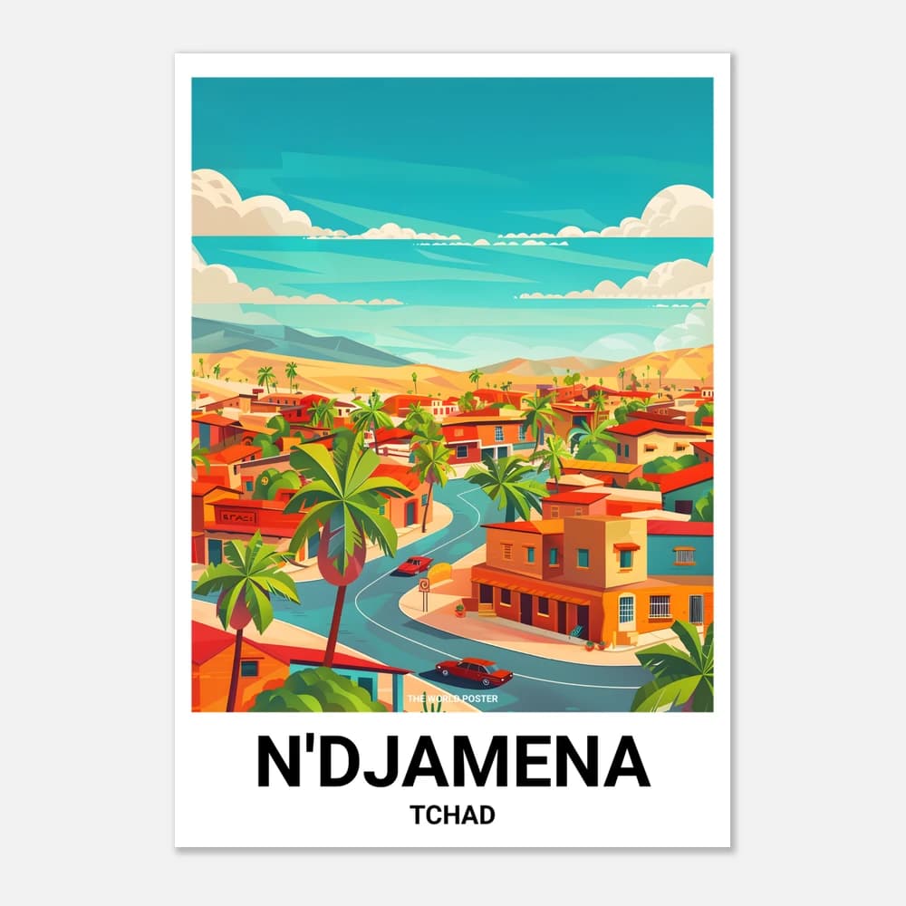 Affiche N'DJAMENA - Image 1 of 6