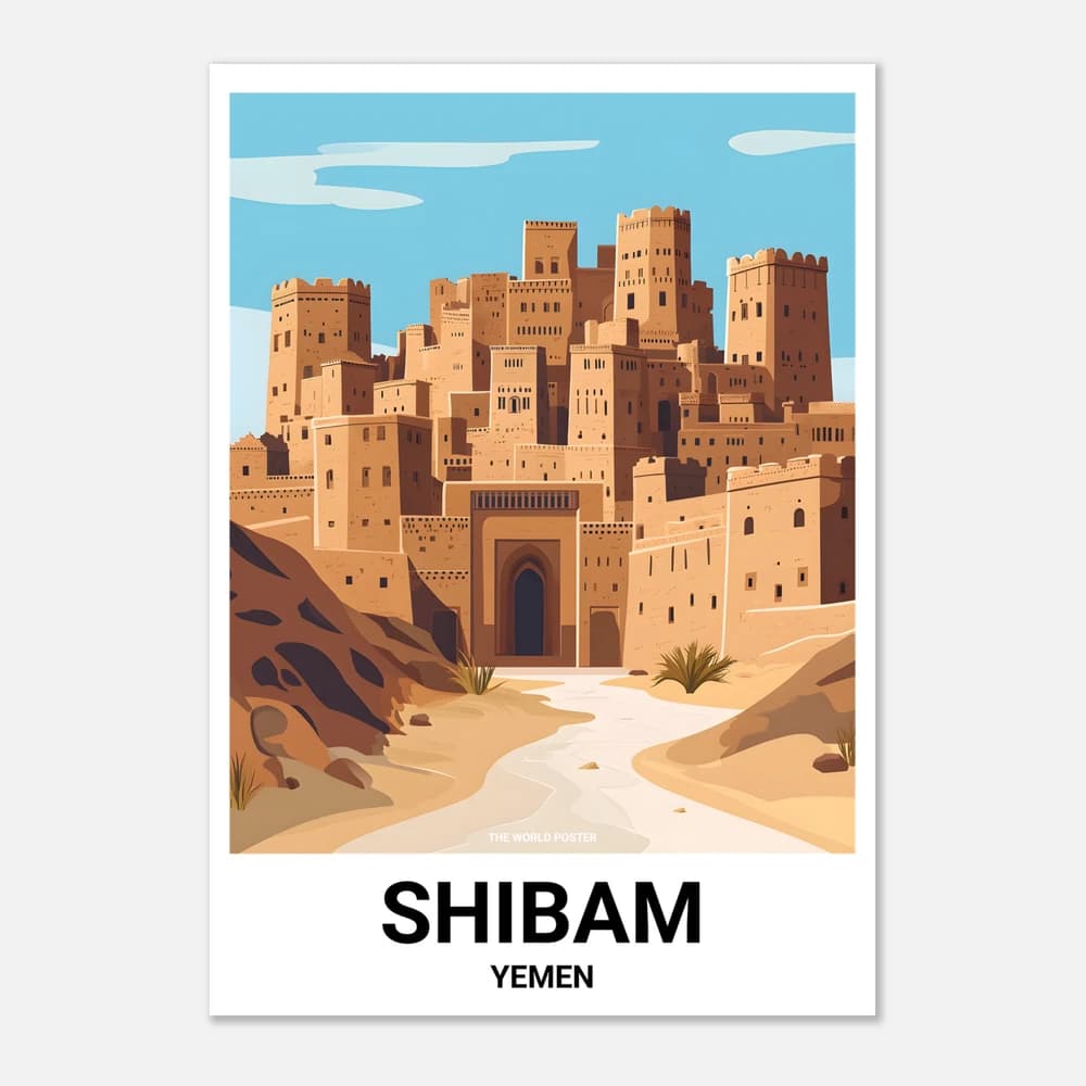 Affiche SHIBAM - Image 1 of 6
