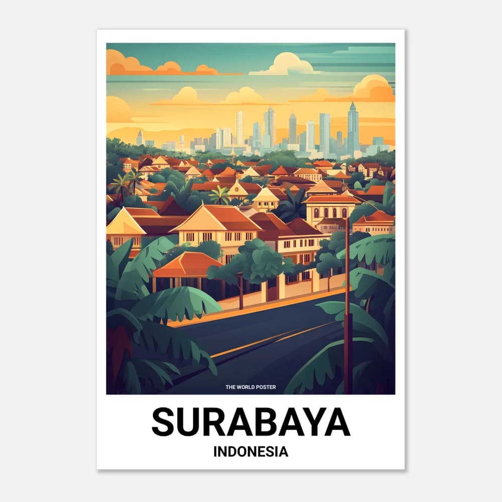 Affiche SURABAYA - Image 1 of 6