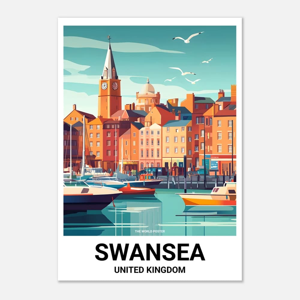 Affiche SWANSEA - Image 1 of 6