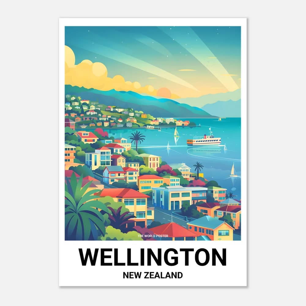Affiche WELLINGTON - Image 1 of 6