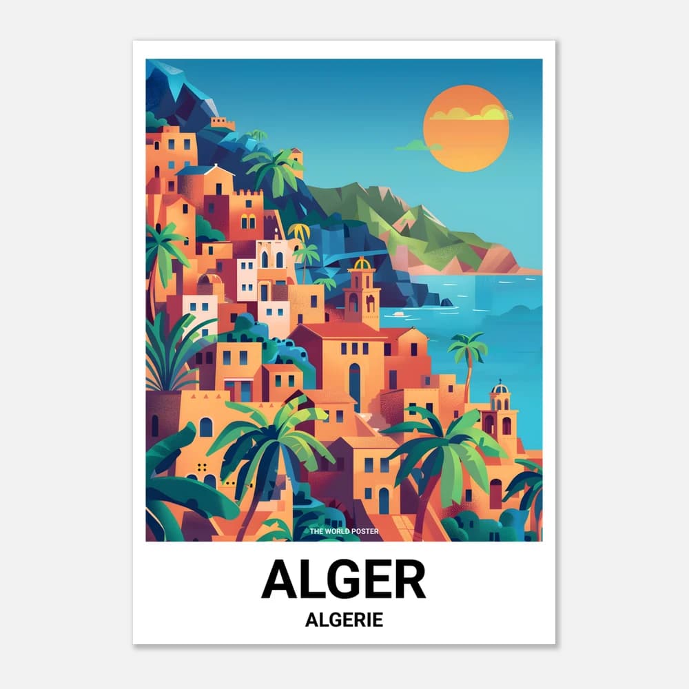 Affiche ALGER - Image 1 of 6