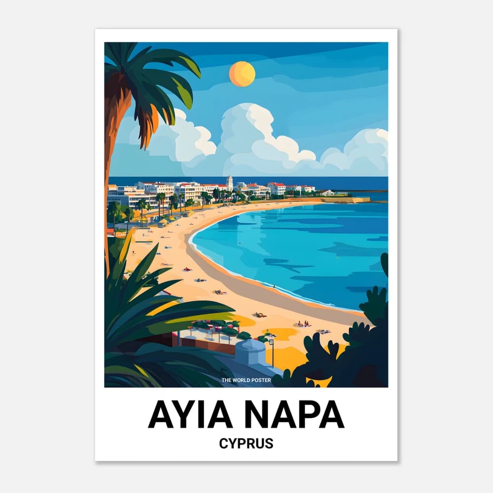 Affiche AYIA NAPA - Image 1 of 6