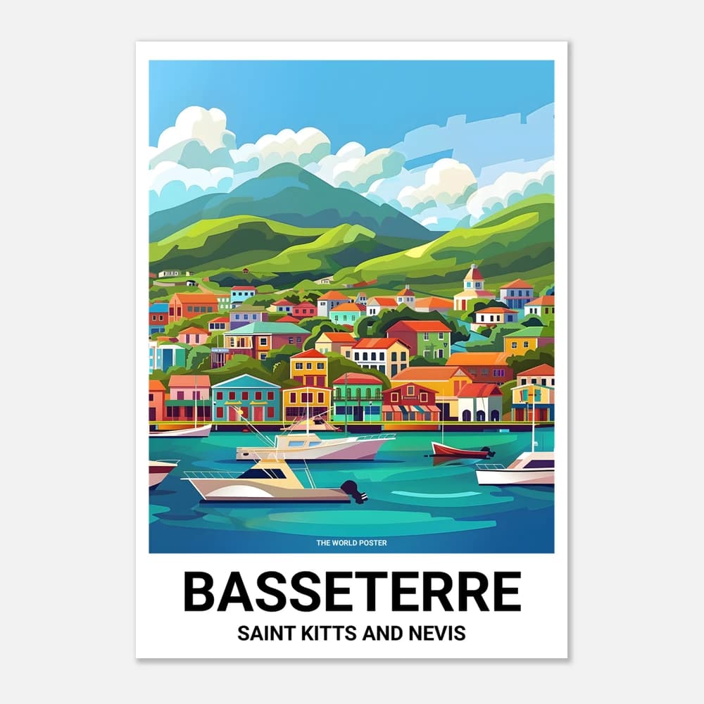 Affiche BASSETERRE - Image 1 of 6