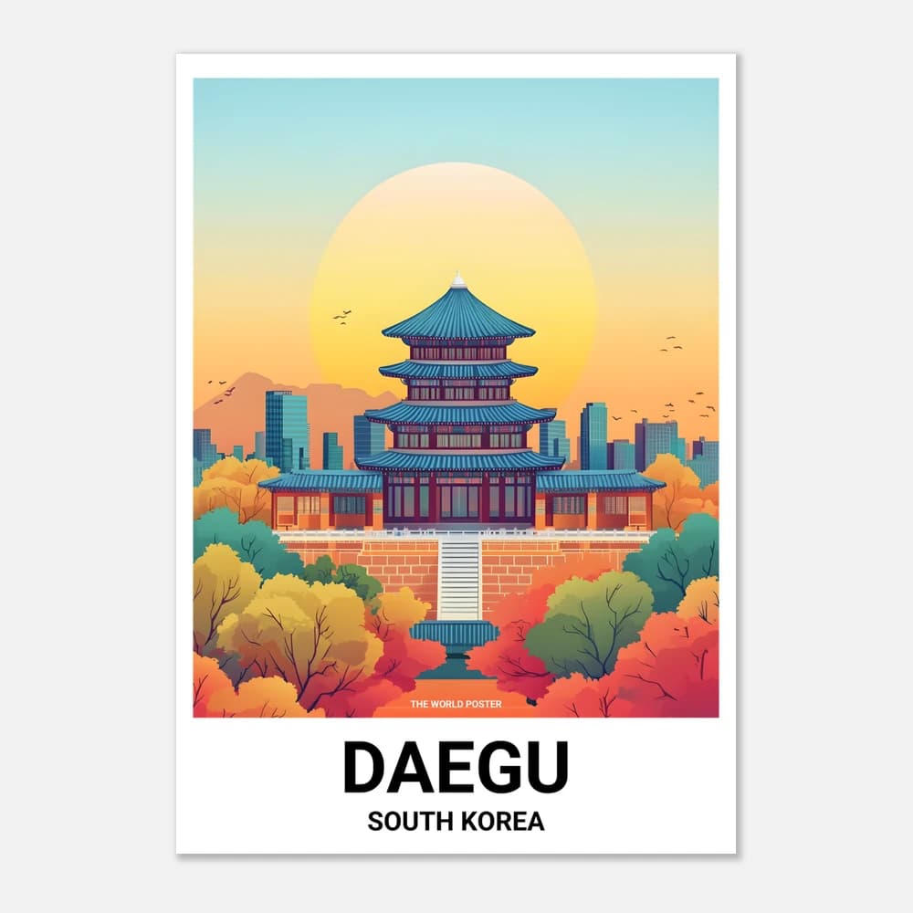 Affiche DAEGU - Image 1 of 6