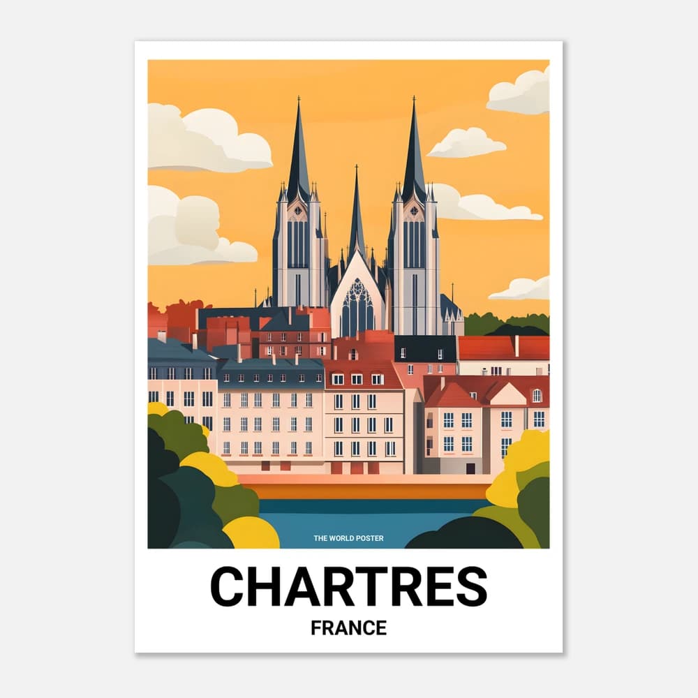 Affiche CHARTRES - Image 1 of 6