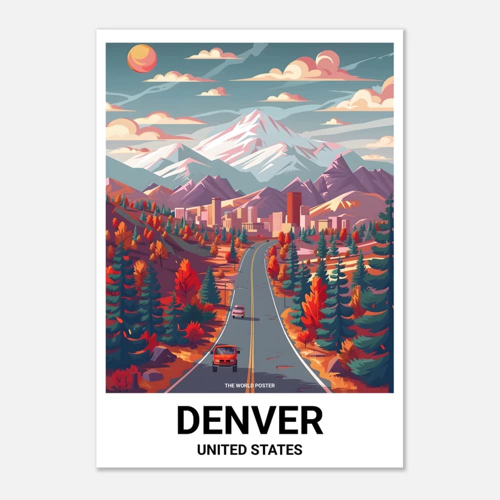Affiche DENVER - Image 1 of 6