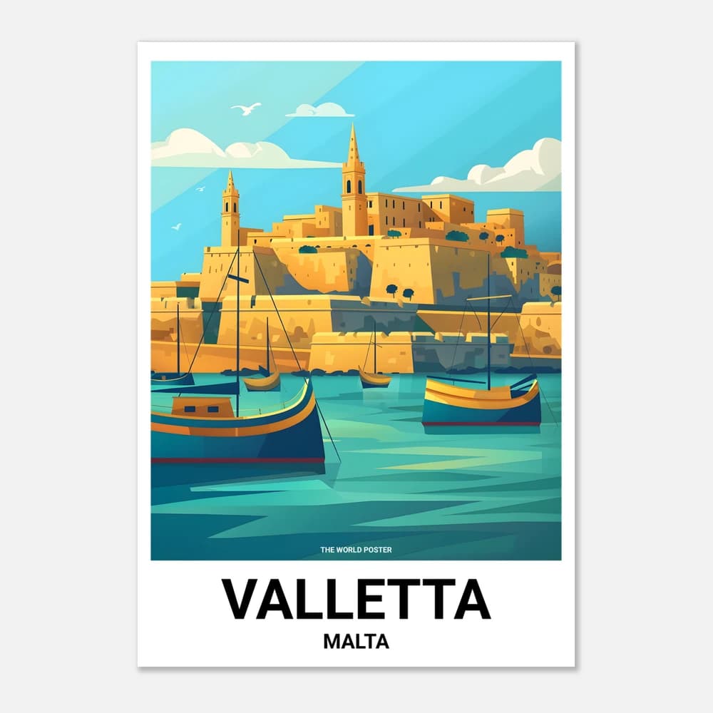Affiche LA VALETTE - Image 1 of 6