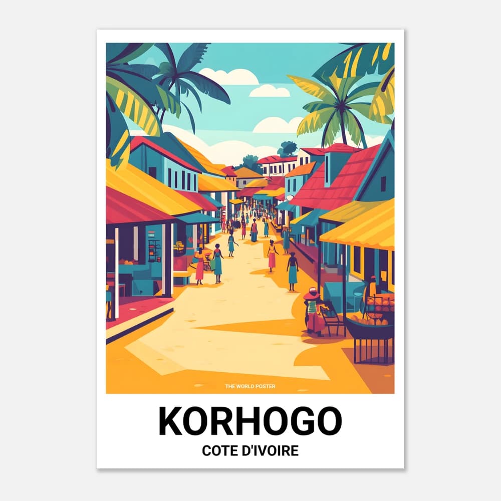 Affiche KORHOGO - Image 1 of 6