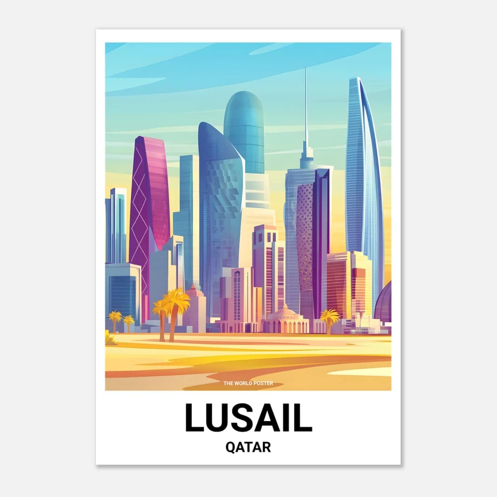 Affiche LUSAIL - Image 1 of 6