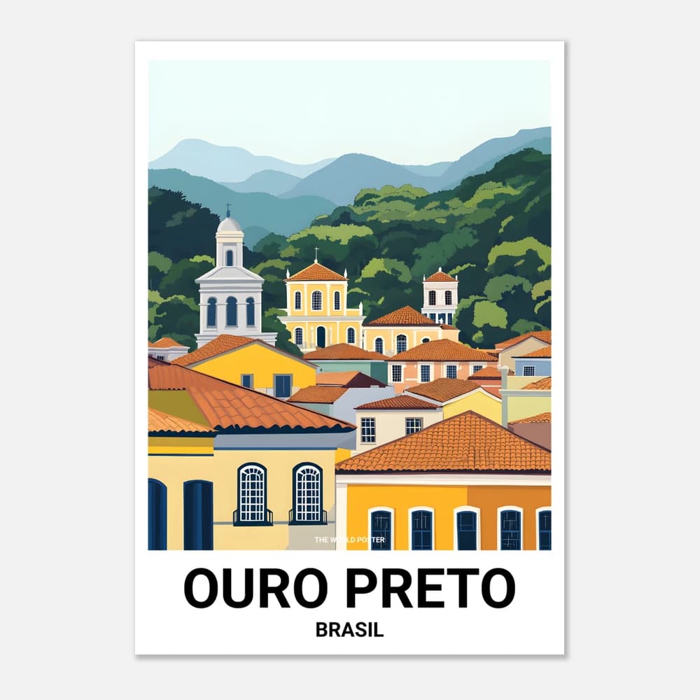 Affiche OURO PRETO - Image 1 of 6
