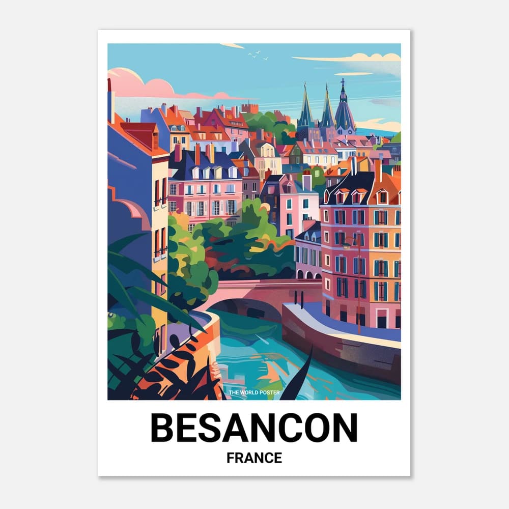 Affiche BESANÇON - Image 1 of 6