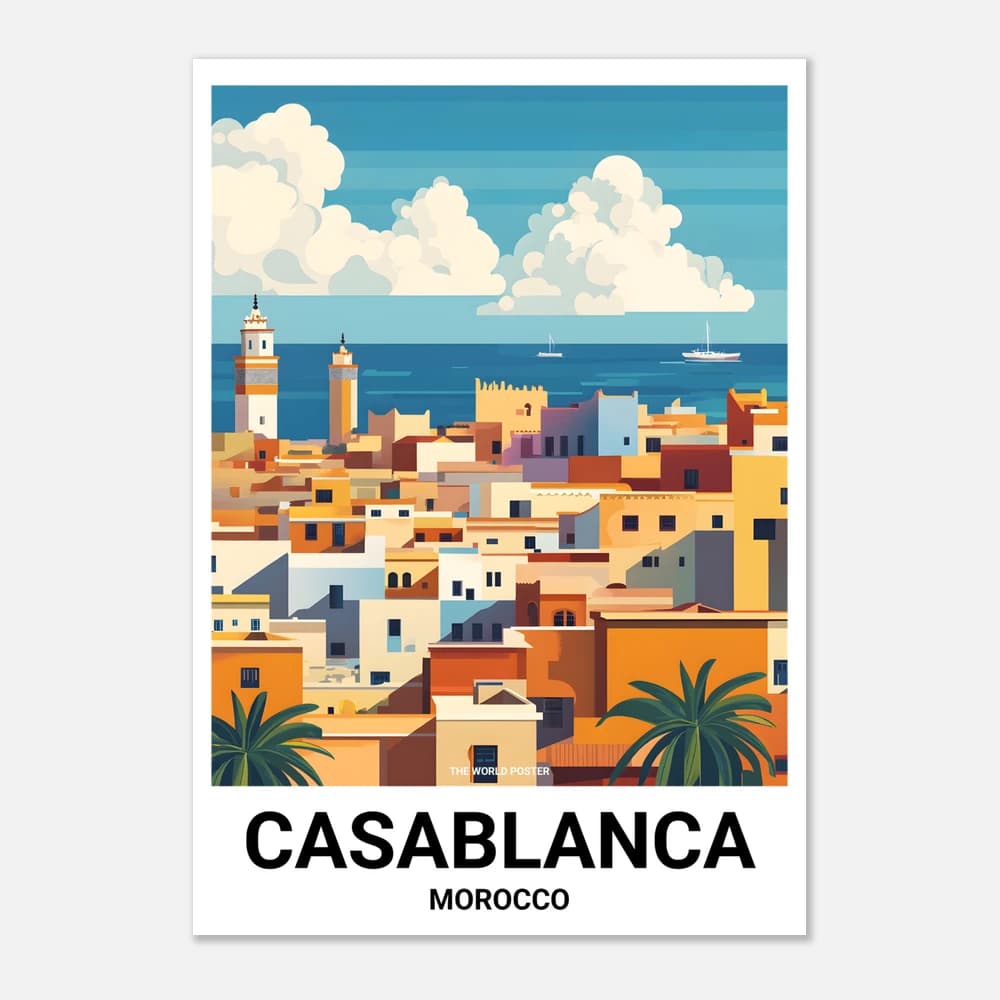Affiche CASABLANCA - Image 1 of 6