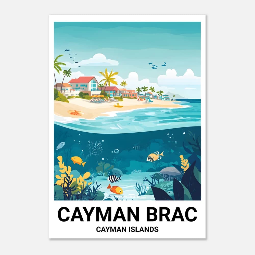 Affiche CAYMAN BRAC - Image 1 of 6