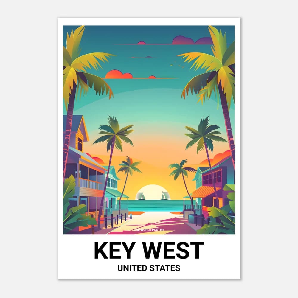 Affiche KEY WEST - Image 1 of 6