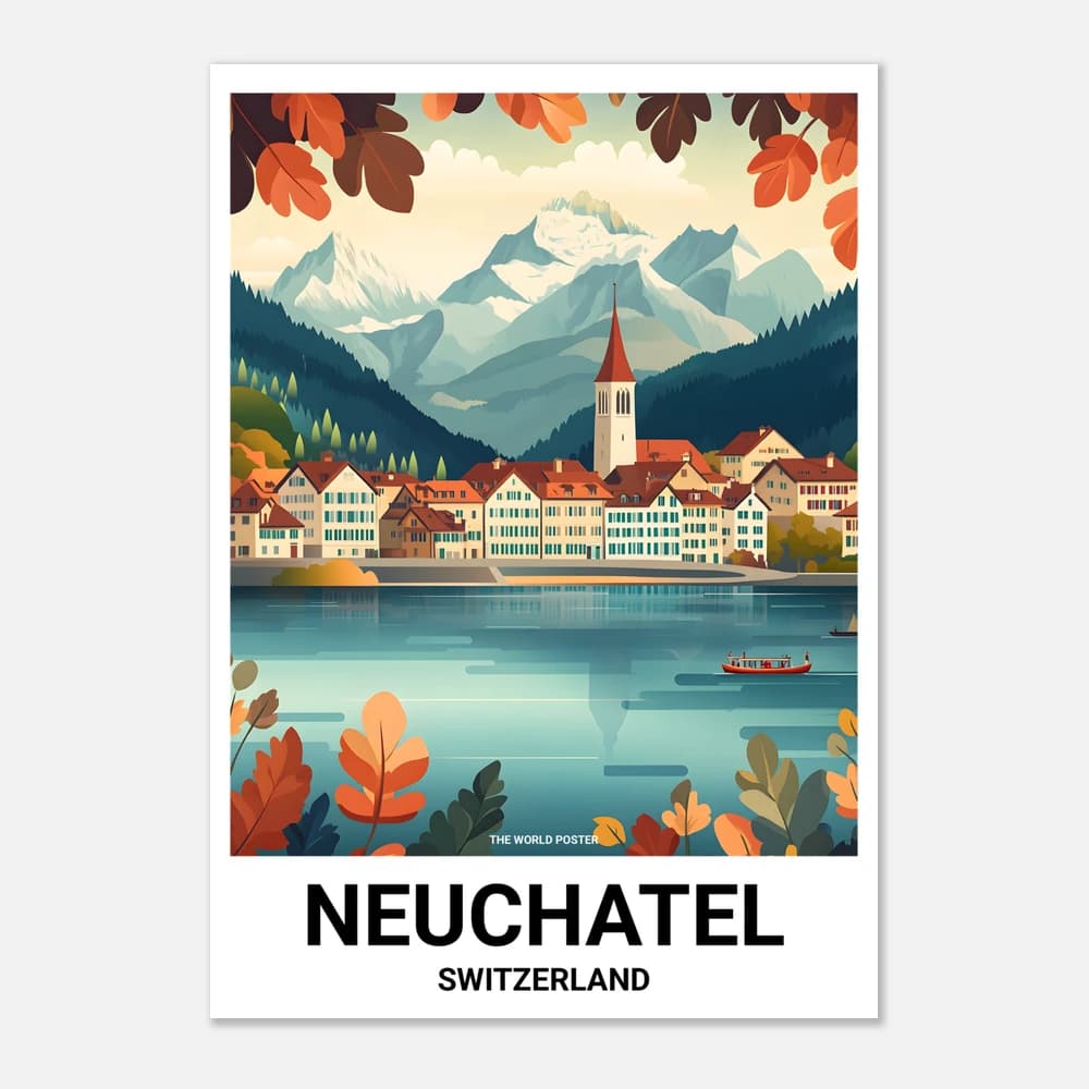 Affiche NEUCHÂTEL - Image 1 of 6