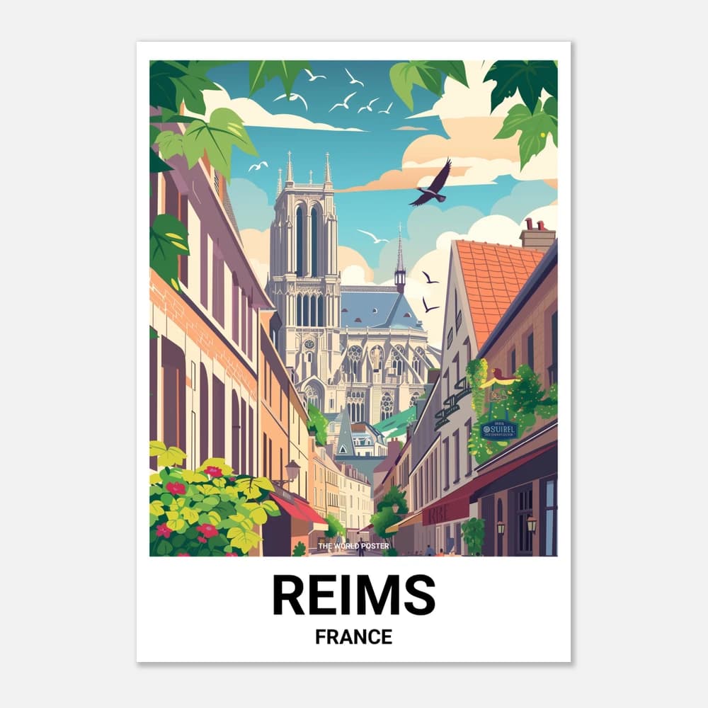 Affiche REIMS - Image 1 of 6