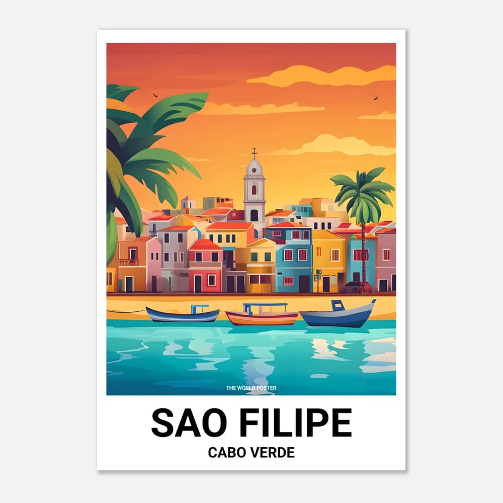 Affiche SÃO FILIPE - Image 1 of 6