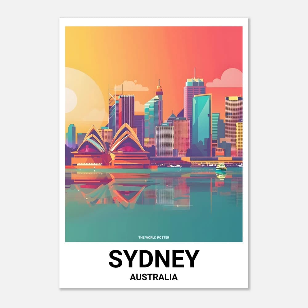 Affiche SYDNEY - Image 1 of 6