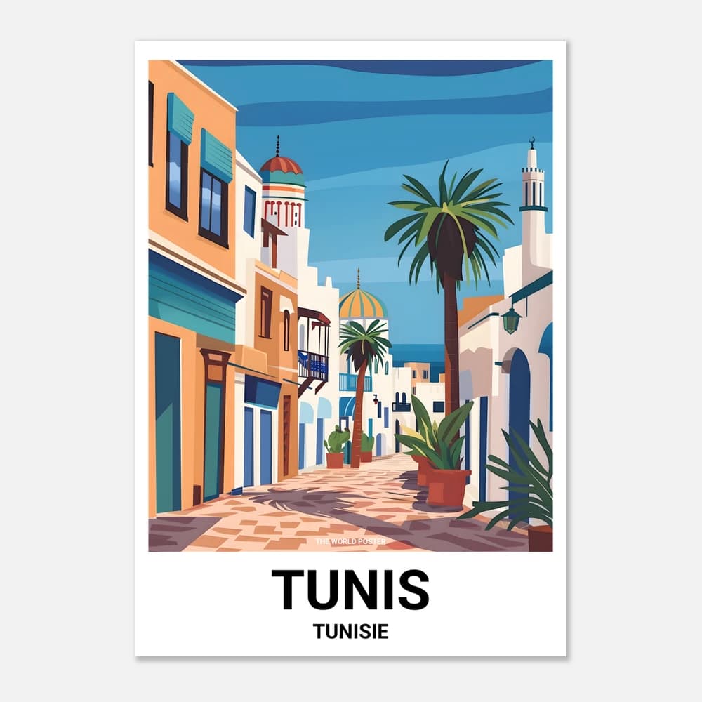 Affiche TUNIS - Image 1 of 6