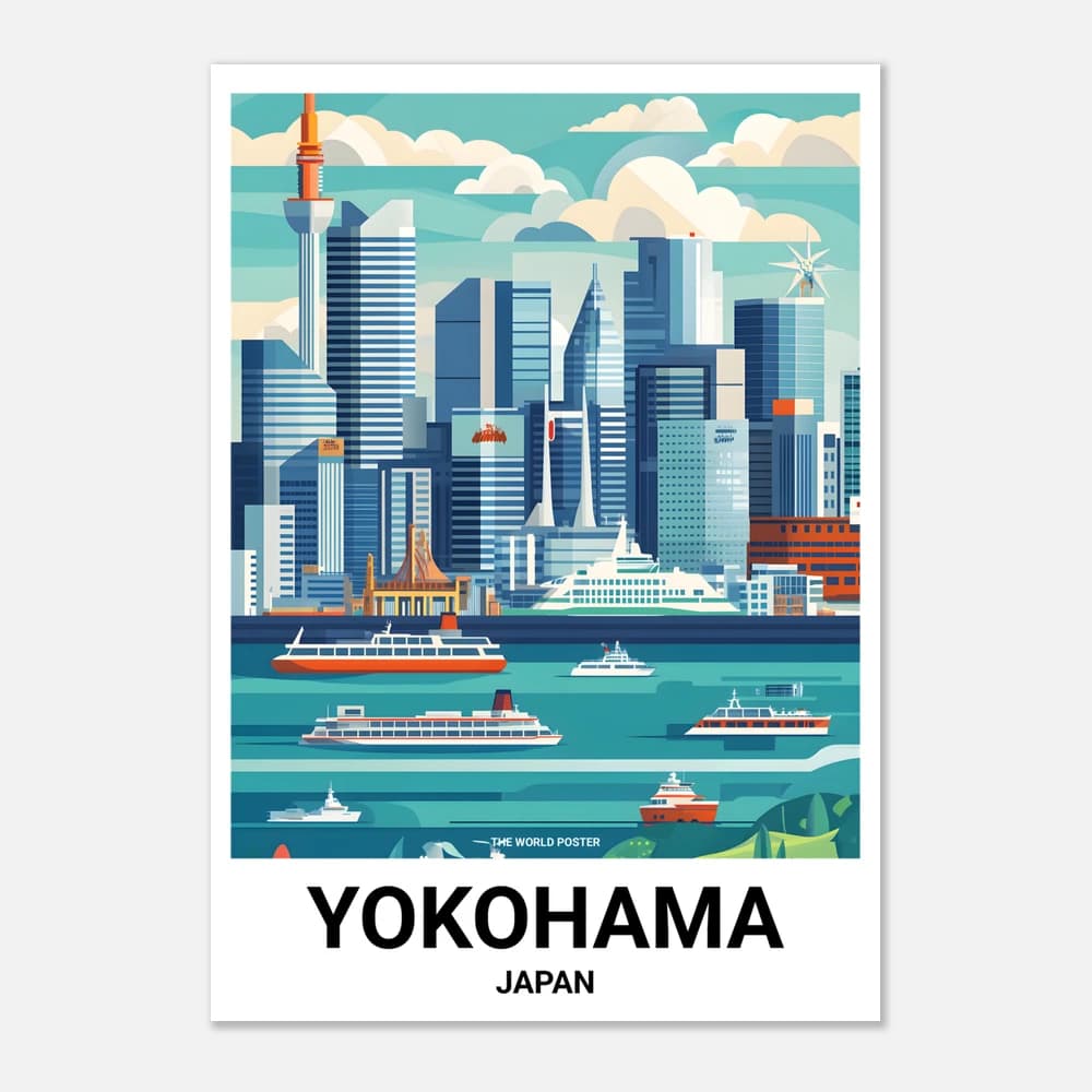 Affiche YOKOHAMA - Image 1 of 6