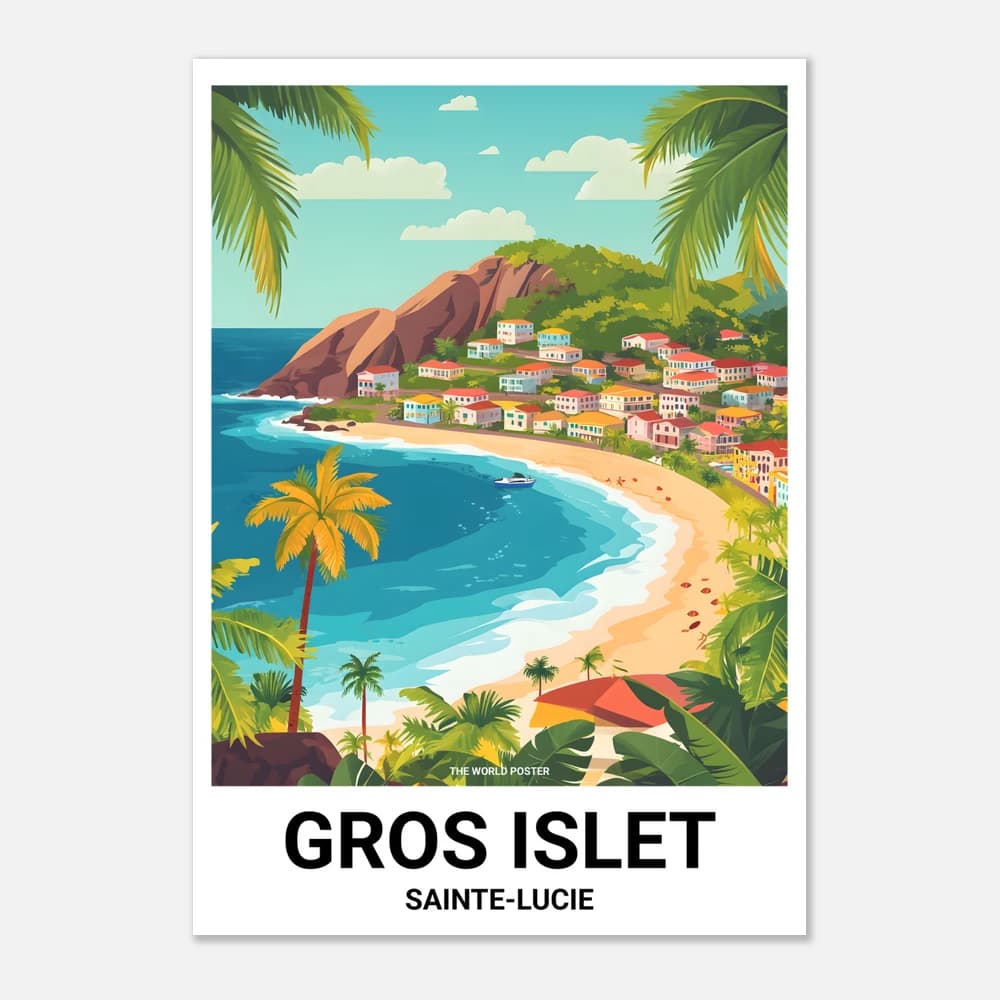 Affiche GROS ISLET - Image 1 of 6