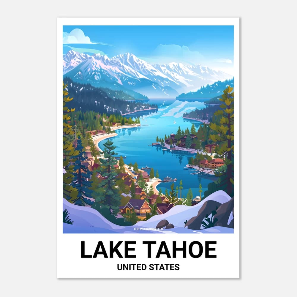 Affiche LAKE TAHOE - Image 1 of 6