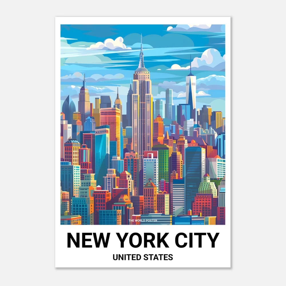 Affiche NEW YORK CITY - Image 1 of 6