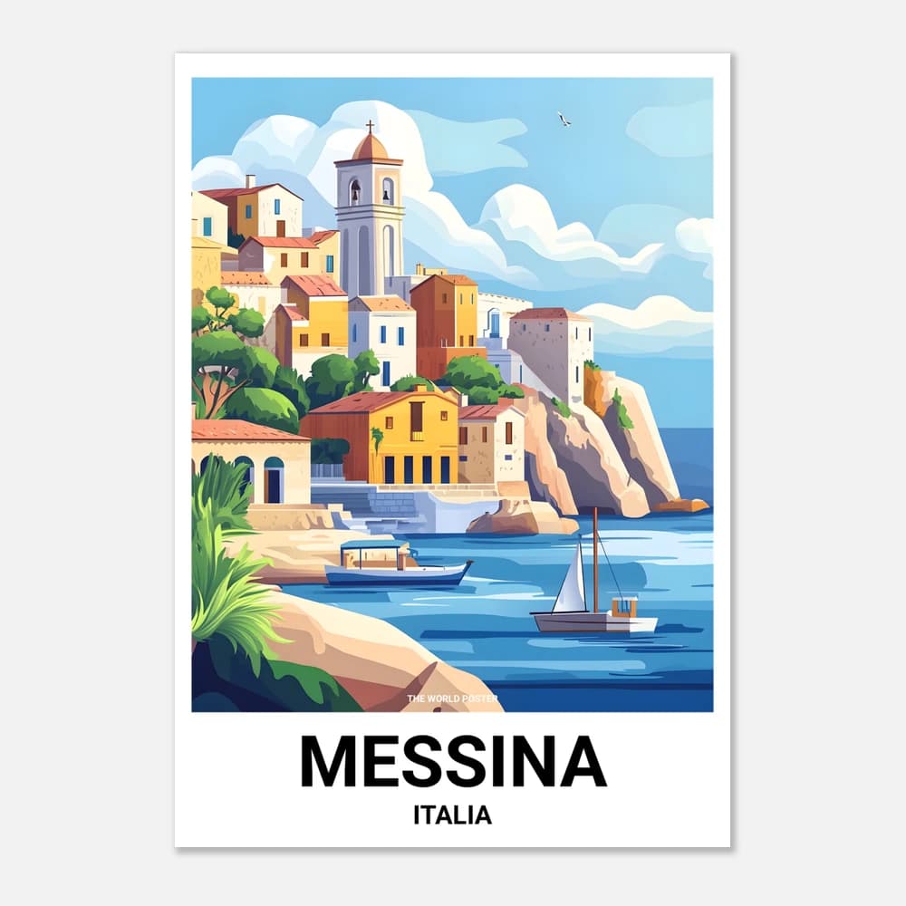 Affiche MESSINE - Image 1 of 6