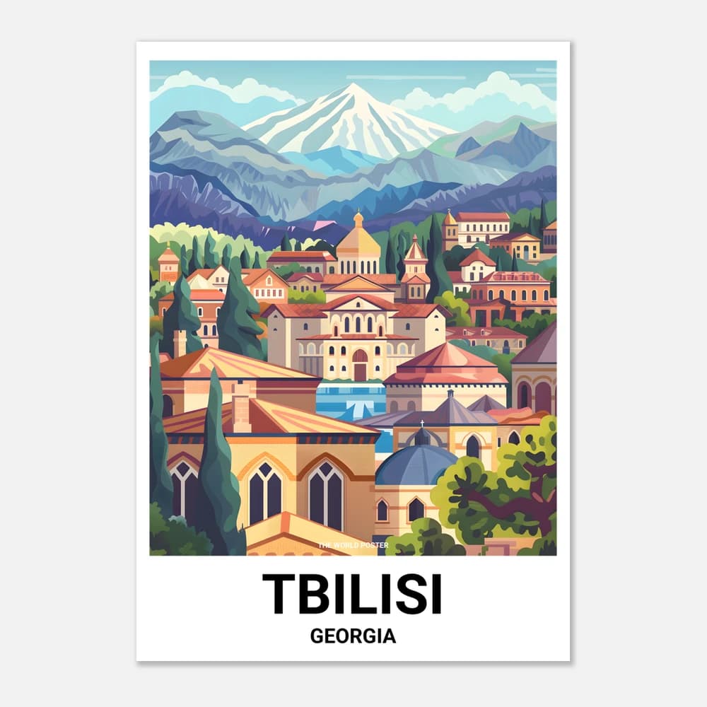 Affiche TBILISSI - Image 1 of 6