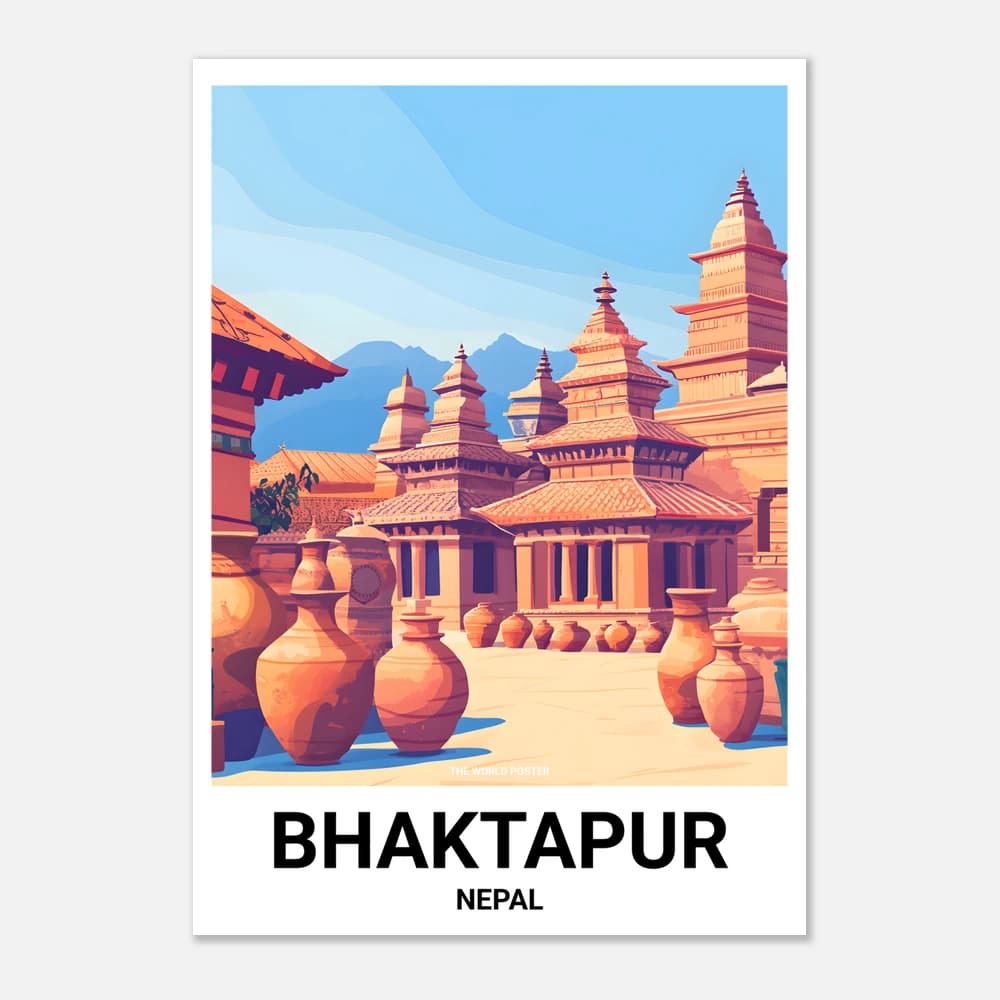 Affiche BHAKTAPUR - Image 1 of 6