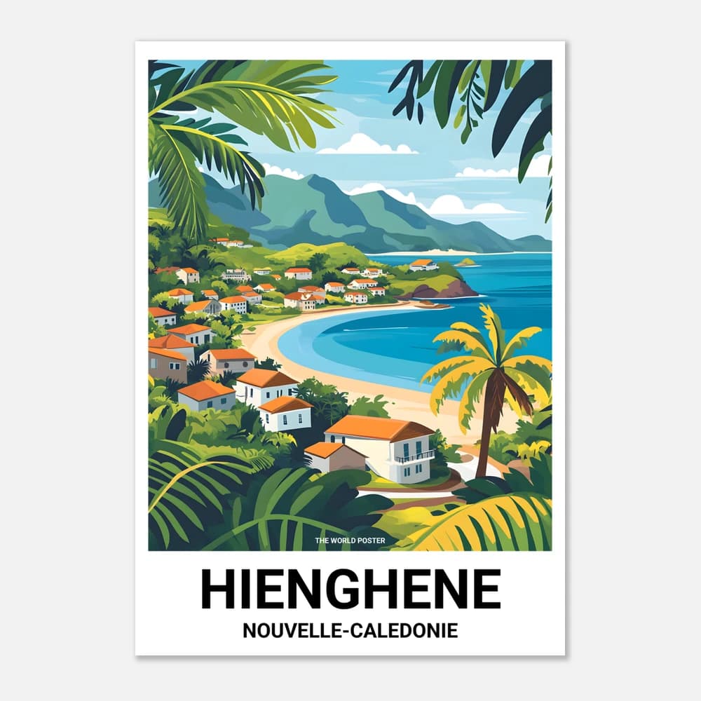 Affiche HIENGHÈNE - Image 1 of 6
