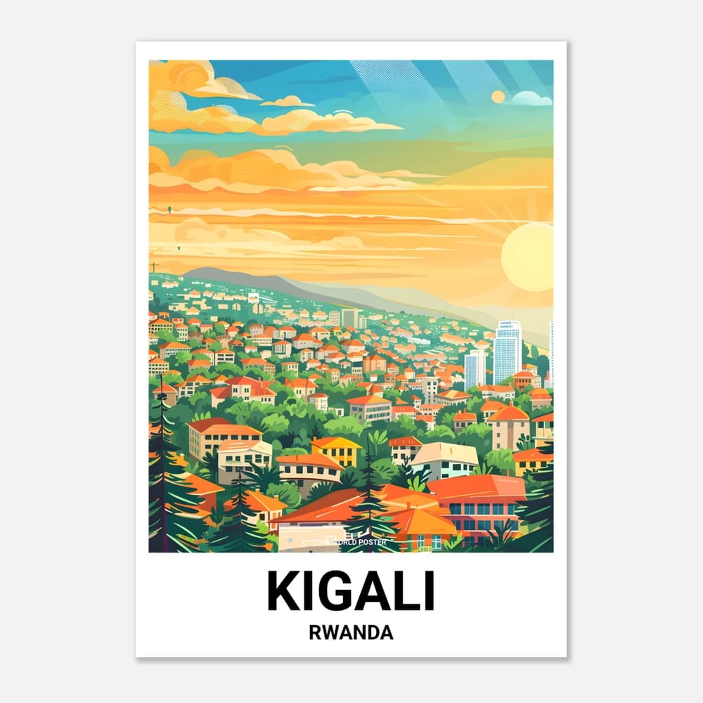 Affiche KIGALI - Image 1 of 6