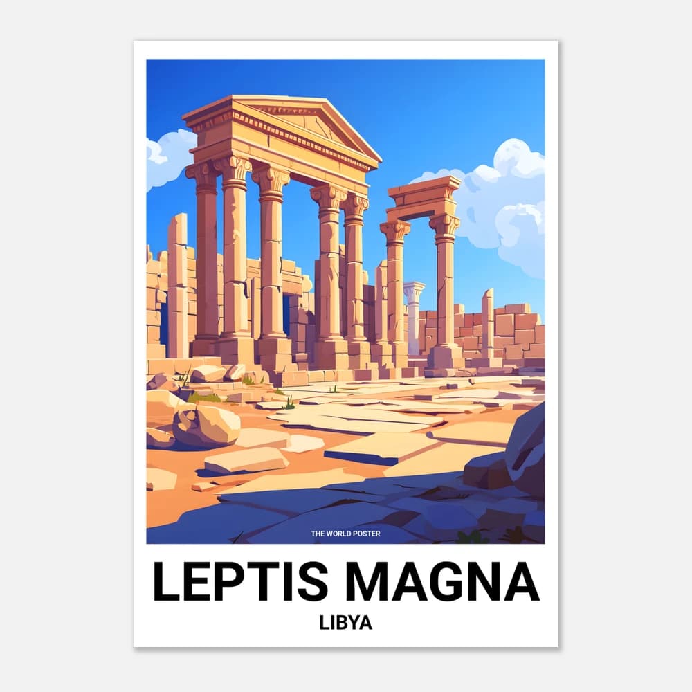 Affiche LEPTIS MAGNA - Image 1 of 6