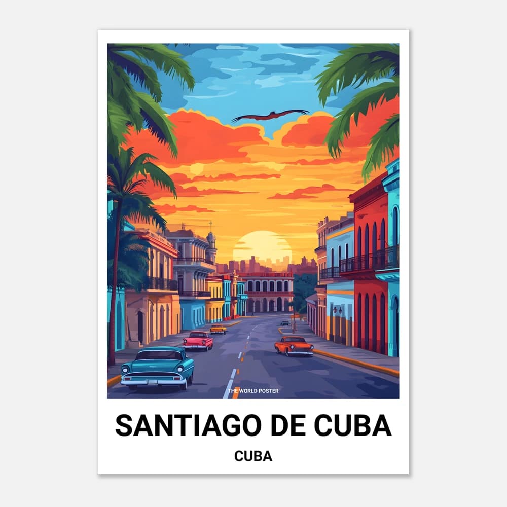 Affiche SANTIAGO DE CUBA - Image 1 of 6