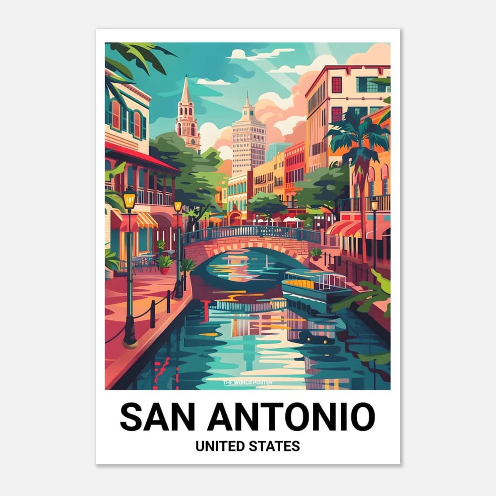 Affiche SAN ANTONIO - Image 1 of 6