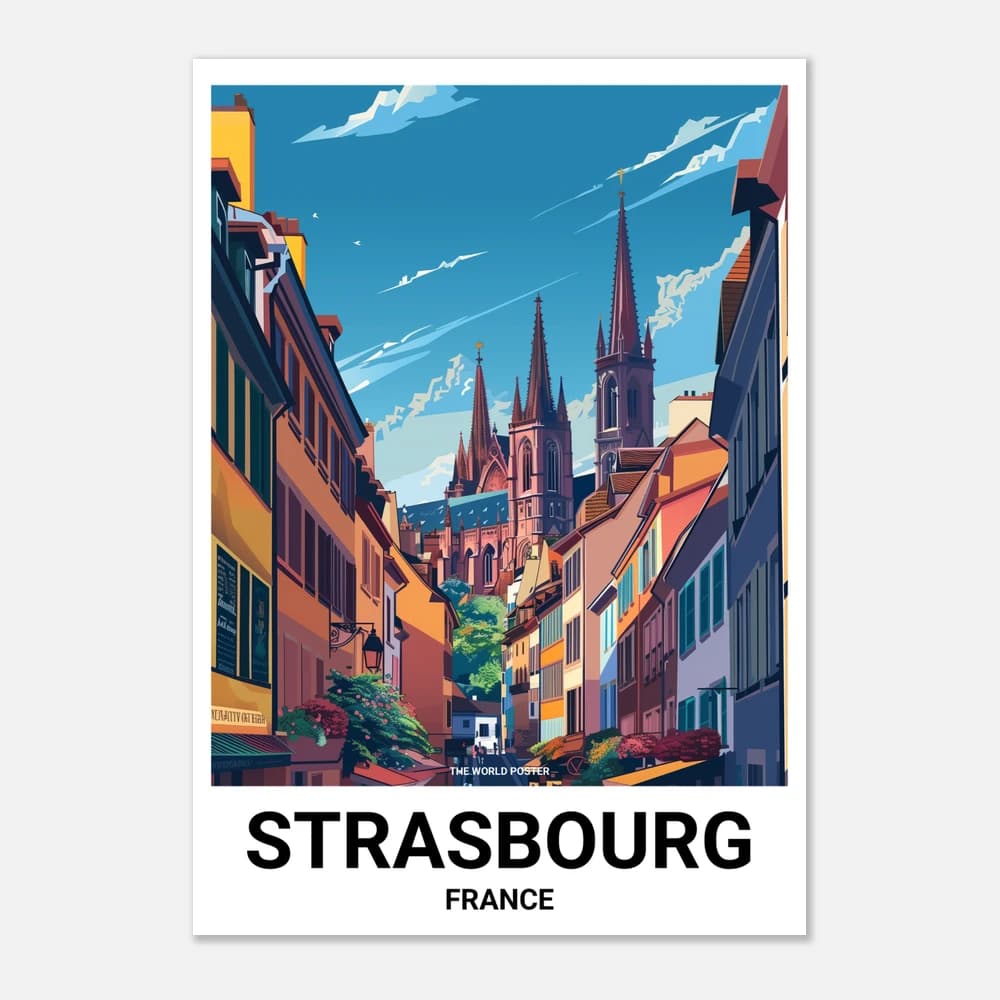 Affiche STRASBOURG - Image 1 of 6